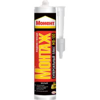 Жидкие гвозди "Момент" Монтаж МВ-100 суперсильный плюс белый 380г (Хенкель)