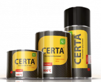 Эмаль термостойкая CERTA черная RAL9004 25кг до 1200градусов С