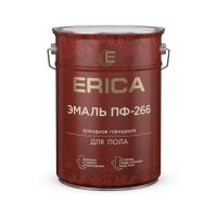 Эмаль для пола ПФ-266 Erica желто-коричневая 5,5кг