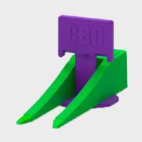 СВП Зажим "Флажок" 40 шт + Клин 40 шт, 1,4 мм, пакет DECOR