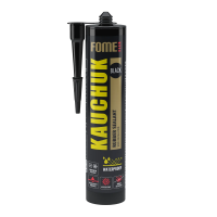 Герметик каучуковый Fome Flex Kauchuk черный 300мл (Тегра)