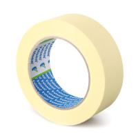 Лента малярная 12мм х 50м, желтая, 80оС Folsen