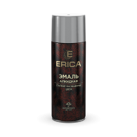 Аэрозольная эмаль алкидная Erica светло-серая 520мл