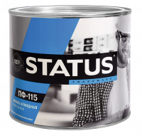 Эмаль ПФ-115 STATUS светло-серая 2,6кг