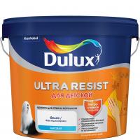 Краска ВД DULUX Ultra Resist база BW 5л для детской матовая