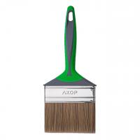 Кисть для дерева Профи 100х12, двухкомпонентная ручка, нержавеющая сталь АКОР