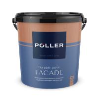Краска Poller A.R.T. латексная глубокоматовая для фасадов и цоколей База С 9л