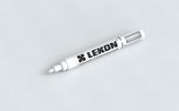 Маркер LEKON Standart с нитроэмалью 4 мм цвет белый Маркер LEKON Standart с нитроэмалью 4 мм цвет белый