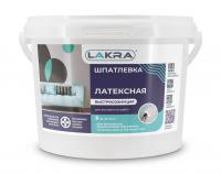 Шпатлевка латексная для внутренних работ Лакра 3кг