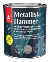 Краска 3 в 1 TIKKURILA Metallista Hammer база HC глянцевая 0,8л Краска 3 в 1 TIKKURILA Metallista Hammer база HC глянцевая 0,8л