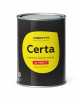 Эмаль термостойкая CERTA Professional белая матовая 0,8кг до 700градусов С