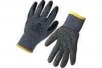 Перчатки трикотажные с двухслойным латексным покрытием JL-101-XL (уп 12шт)