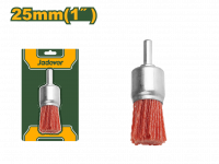 Щетка-крацовка для дрели 25мм плоская полимерно-абразивная JADEVER