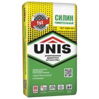 Штукатурка цементная Юнис Силин универсальная армированная 25кг