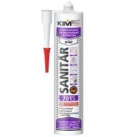 Герметик силиконовый санитарный 701S KIM TEC белый 280мл