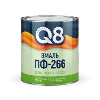 Эмаль для пола ПФ-266 ФОРМУЛА Q8 желто-коричневая 2,6кг