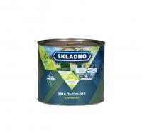 Эмаль ПФ-115 SKLADNO коричневая 1,8кг