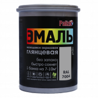 Эмаль акриловая Palizh глянцевая серая RAL7004 1кг Эмаль акриловая Palizh глянцевая серая RAL7004 1кг