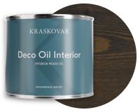 Масло для интерьера Kraskovar Deco Oil Interior эбен 2,2л
