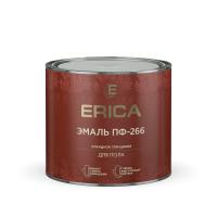 Эмаль для пола ПФ-266 Erica красно-коричневая 1,8кг Эмаль для пола ПФ-266 Erica красно-коричневая 1,8кг