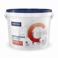 Краска Престиж ВД латексная фасадная База С 9л