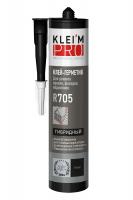 Клей-герметик гибридный для кровли KLEI`MPRO R705 черный 300 мл, картридж