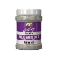 Эмаль акриловая ВД-АК-1179 VGT универсальная перламутровая жидкое белое золото 0,23кг (неморозост)