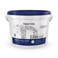 Штукатурка акриловая ПРЕСТИЖ DECO SILVER серебристая 2,5 кг