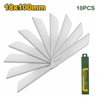 Лезвия сменные для технического ножа 18мм (набор 10 лезвий) JADEVER