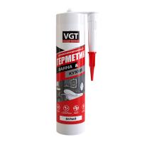 Герметик силиконизированный для ванной и кухни VGT белый 0,4кг