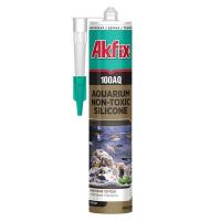 Герметик силиконовый аквариумный Akfix 100AQ прозрачный 280мл