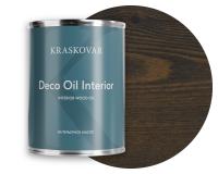 Масло для интерьера Kraskovar Deco Oil Interior эбен 0,75л