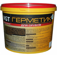 Герметик акриловый (мастика) для срубов VGT дуб 7кг