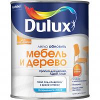 Краска для мебели ВД DULUX Мебель и дерево база BC 0,75л матовая неморозостойкая