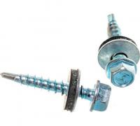 Саморез кровельный оцинкованный 4,8*29 (уп/250шт) дерево/металл