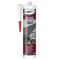 Герметик каучуковый для кровли, фасадов, водостоков KIM TEC серый 280мл