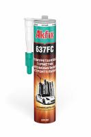 Герметик полиуретановый быстросохнущий Akfix 637FC черный 280мл