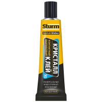 Клей контактный STURM кристалл, прозрачный 30мл, шоу-бокс (10)