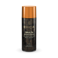 Аэрозольная эмаль декоративная Erica золотистый металлик 520мл