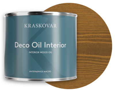 Масло для интерьера Kraskovar Deco Oil Interior дуб 2,2л
