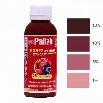 №28 Колер Palizh STANDART универсальный 100г слива
