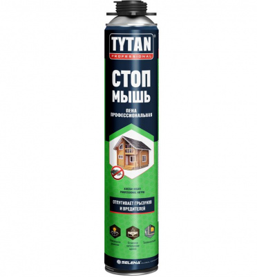 Пена профессиональная TYTAN СТОП МЫШЬ 750мл летняя