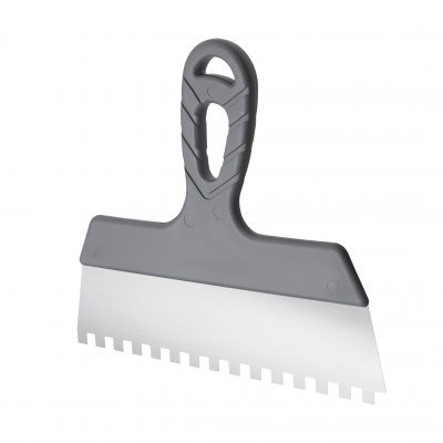 Шпатель зубчатый Эксперт 250мм, 8х8мм, нержавеющая сталь