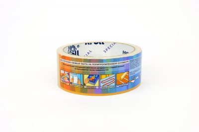 Лента клейкая двухсторонняя 38мм*5м полипропилен Kroll