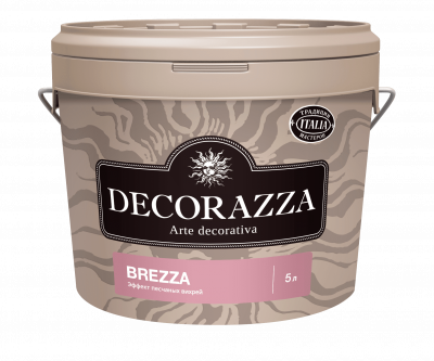 Декоративное покрытие DECORAZZA Brezza BR005 5кг