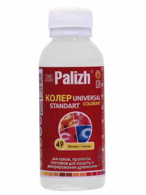 №49 Колер Palizh STANDART универсальный 110г белый для фасадных и интерьерных работ