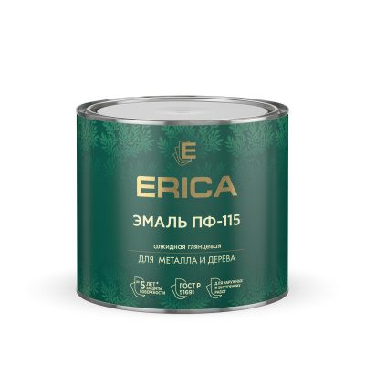 Эмаль ПФ-115 Erica серая 1,8кг