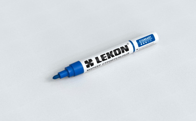 Маркер LEKON Standart с нитроэмалью 4 мм цвет синий