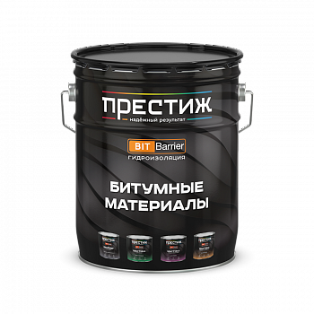 Мастика Престиж битумная для фундамента 8кг