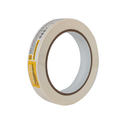 Лента малярная клейкая на крепированной бумаге, 18мм х 36м KORVUS